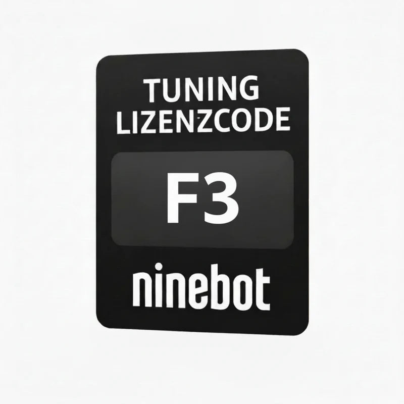 Ninebot F3 / F3 Pro Tuning-Lizenzcode (bis 32 km/h)