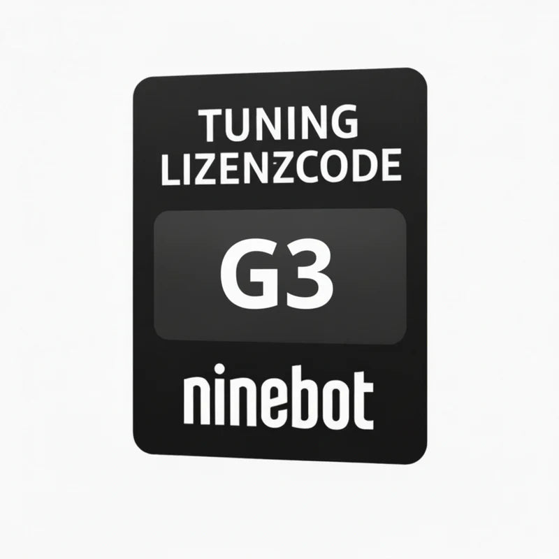 Ninebot G3 Tuning-Lizenzcode (bis 45 km/h)